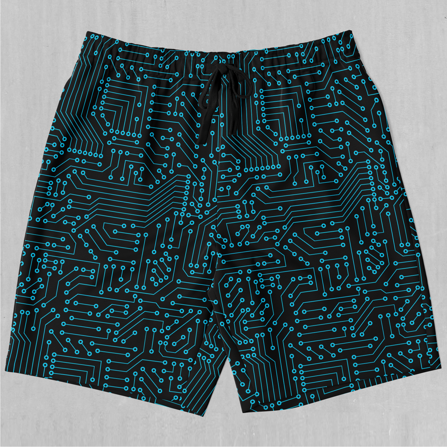 Blue Cybernetic Shorts