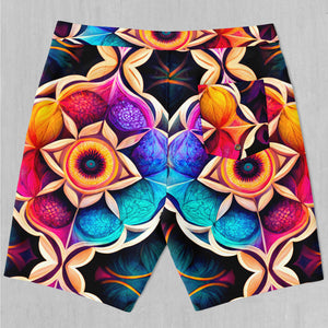 Blossoming Spectrum Board Shorts
