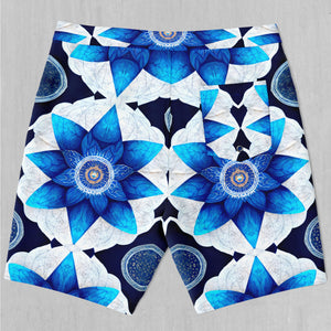 Delphinium Mandala Board Shorts