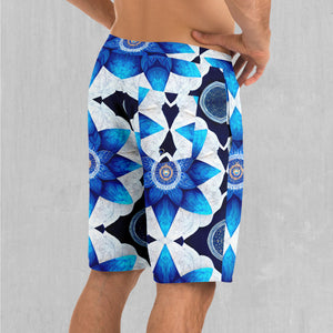 Delphinium Mandala Board Shorts