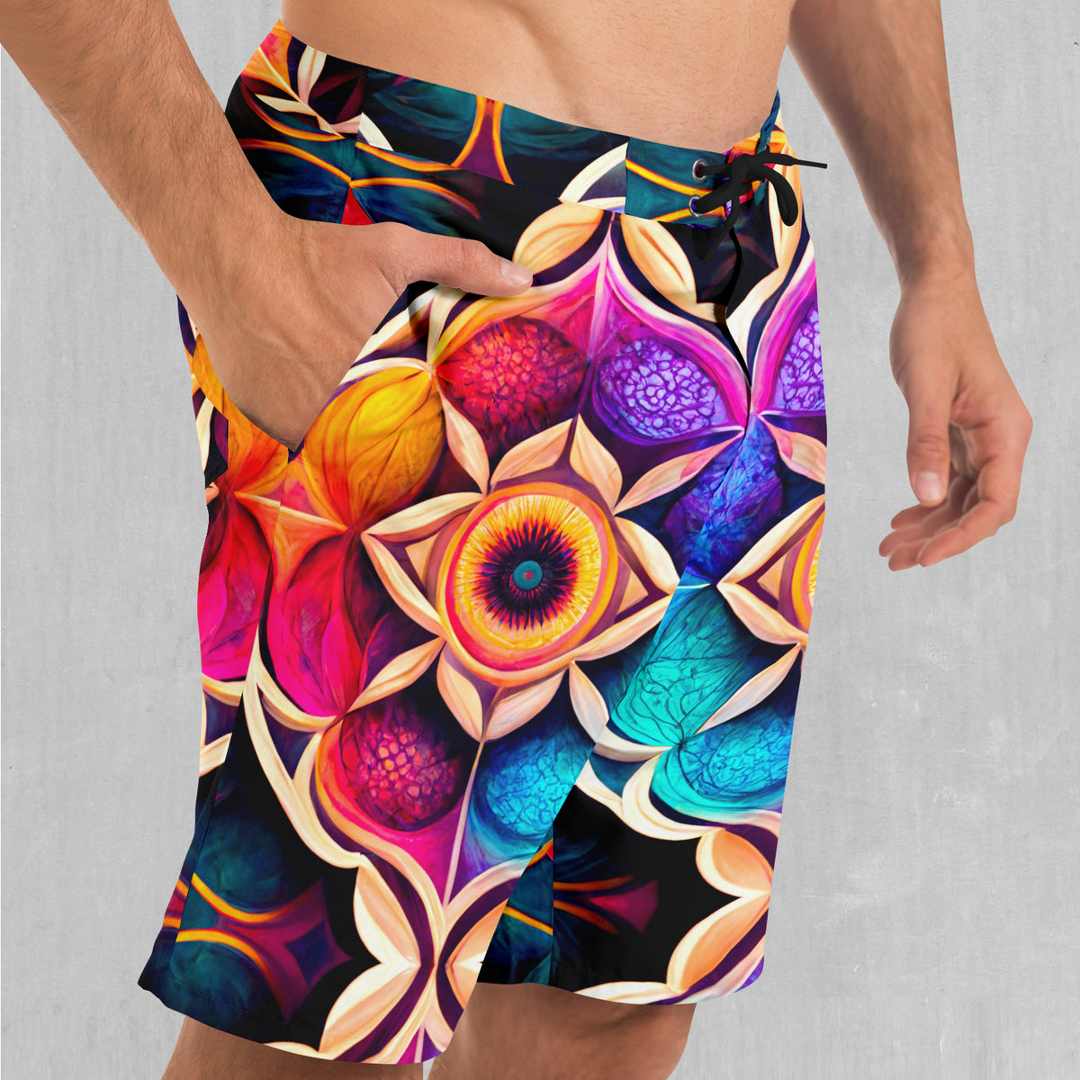 Blossoming Spectrum Board Shorts