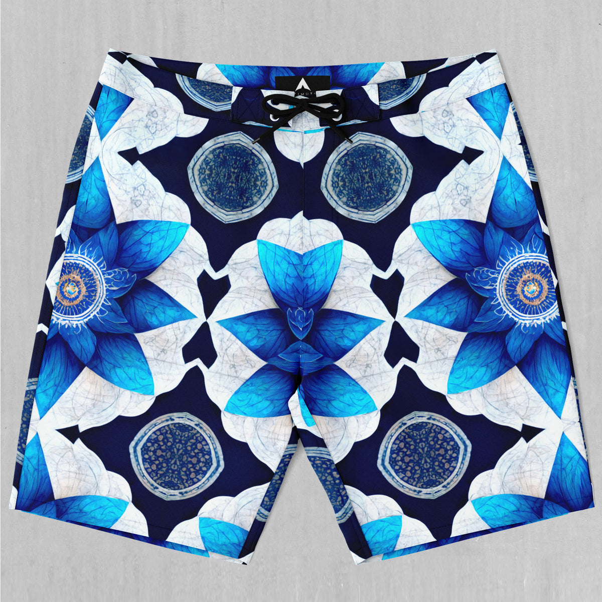 Delphinium Mandala Board Shorts