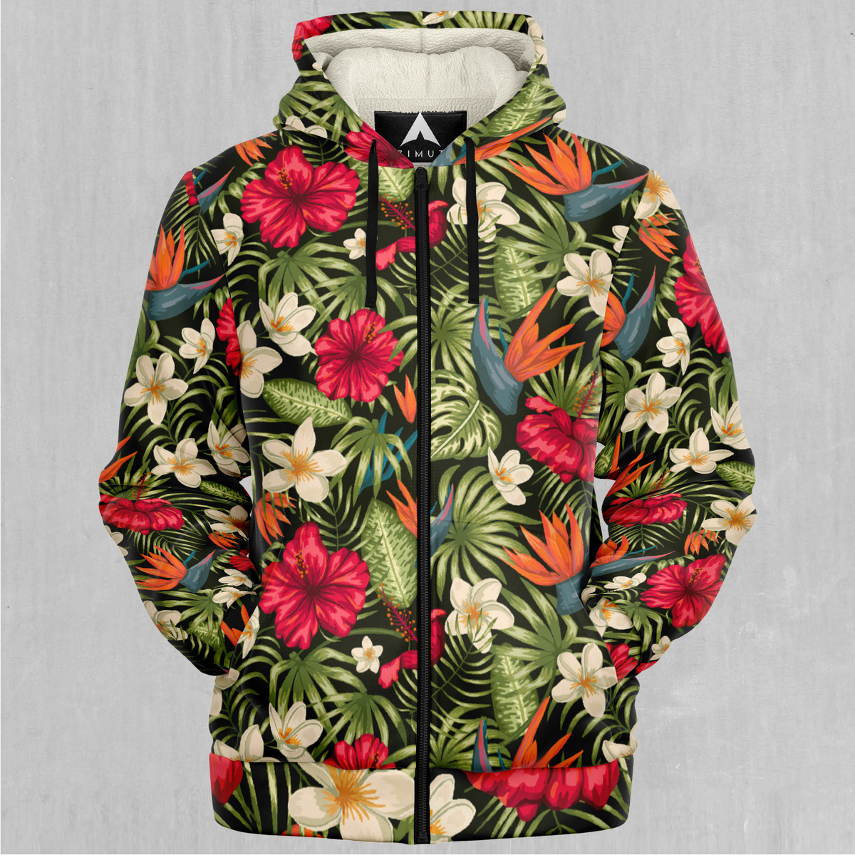 Botanical Sherpa Hoodie