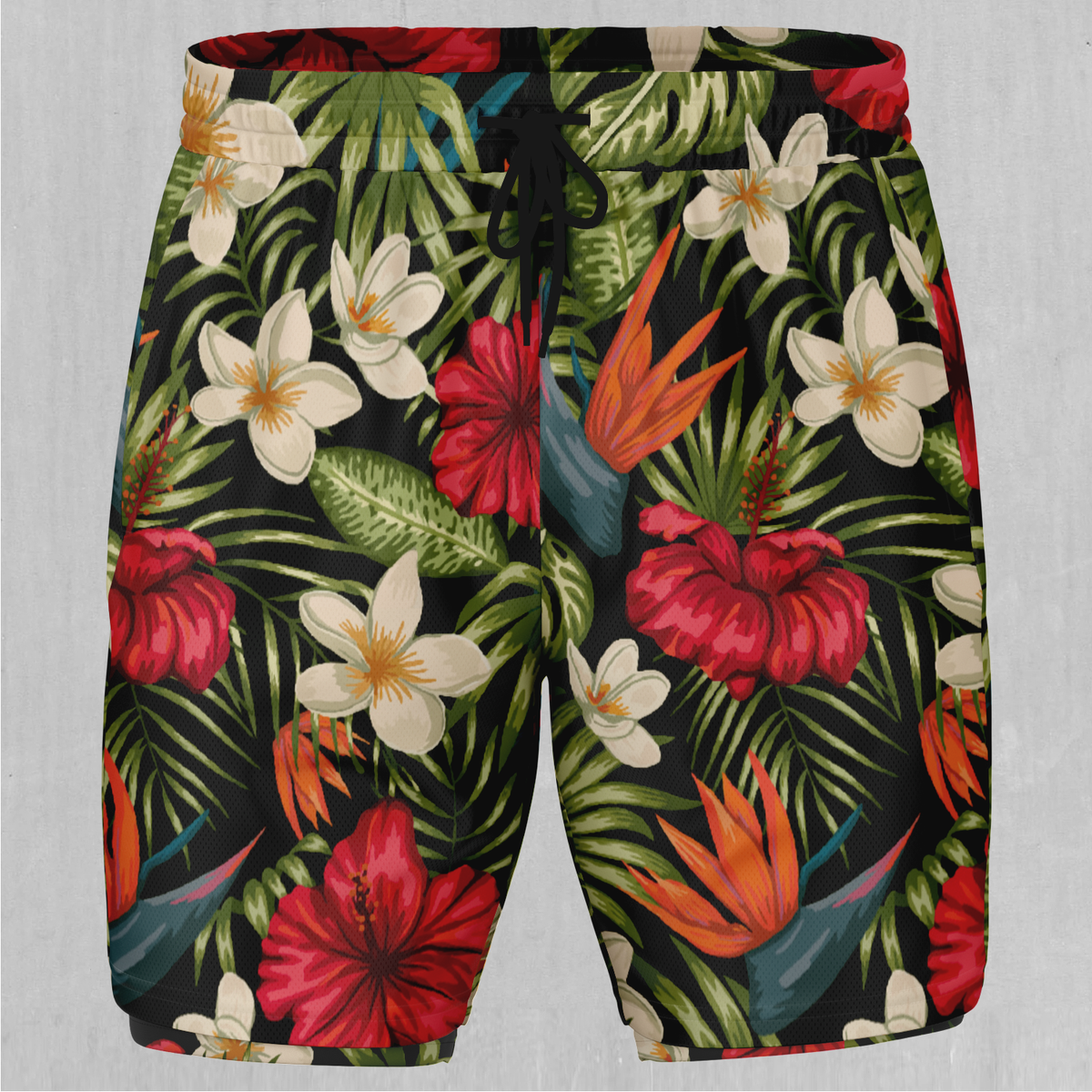Botanical Men's 2 in 1 Shorts