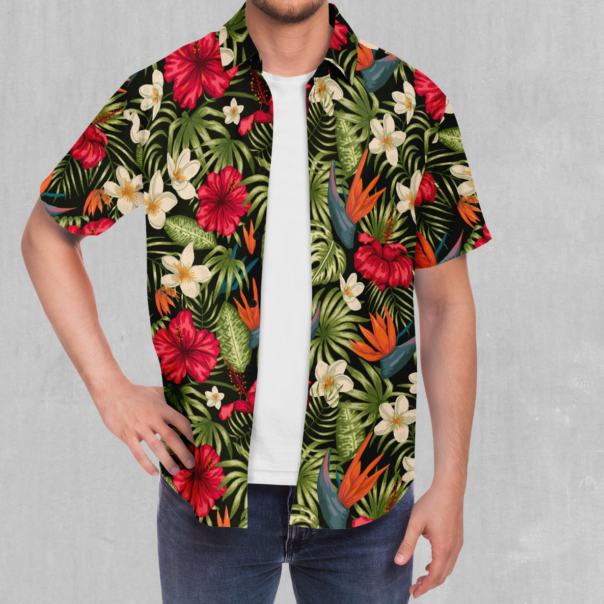 Botanical Button Down Shirt