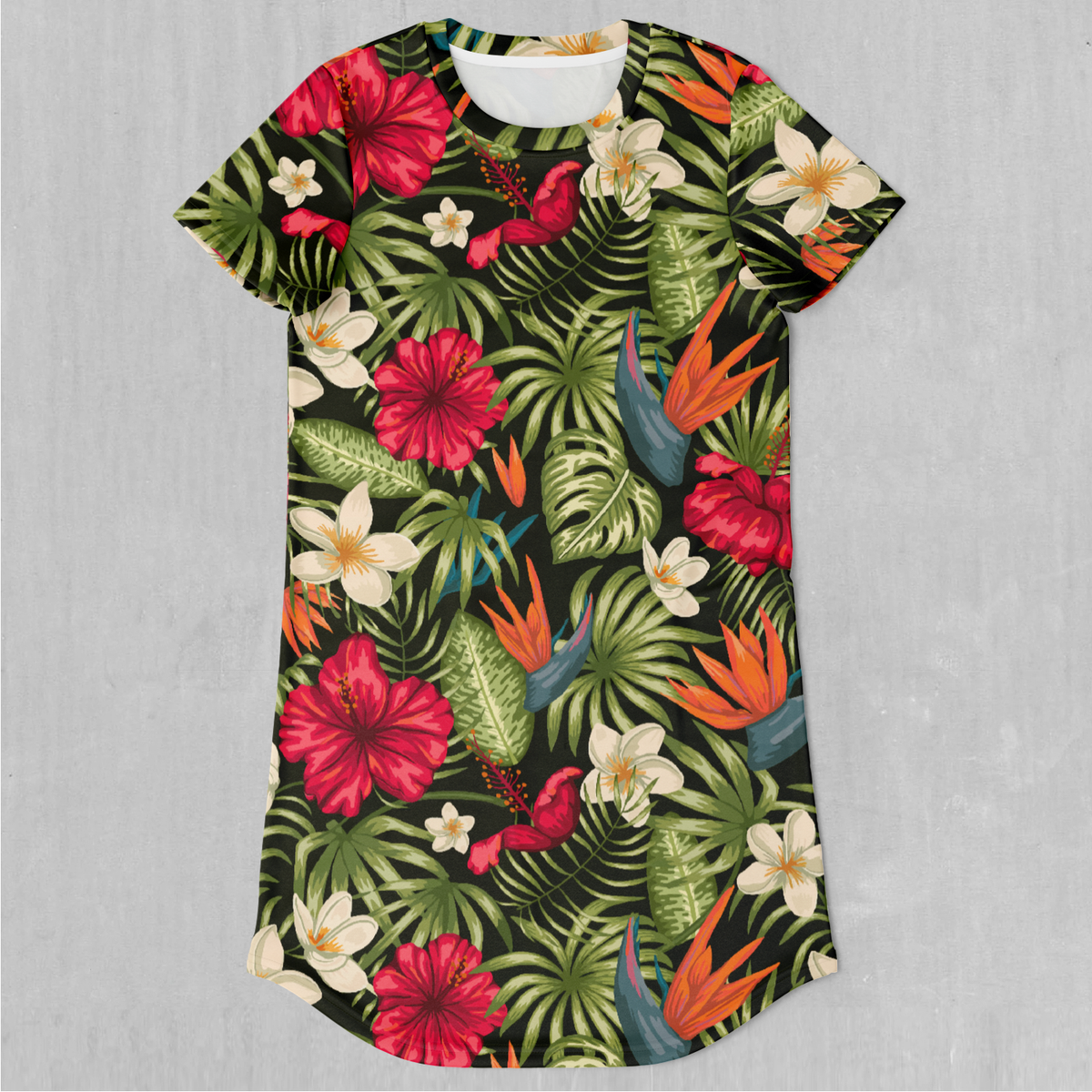 Botanical T-Shirt Dress