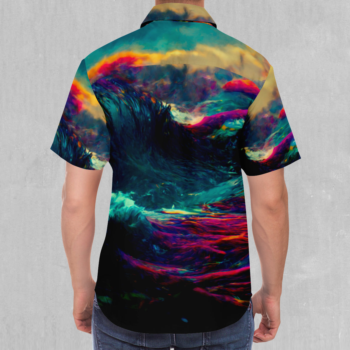 Mind-Bending Sea Button Down Shirt