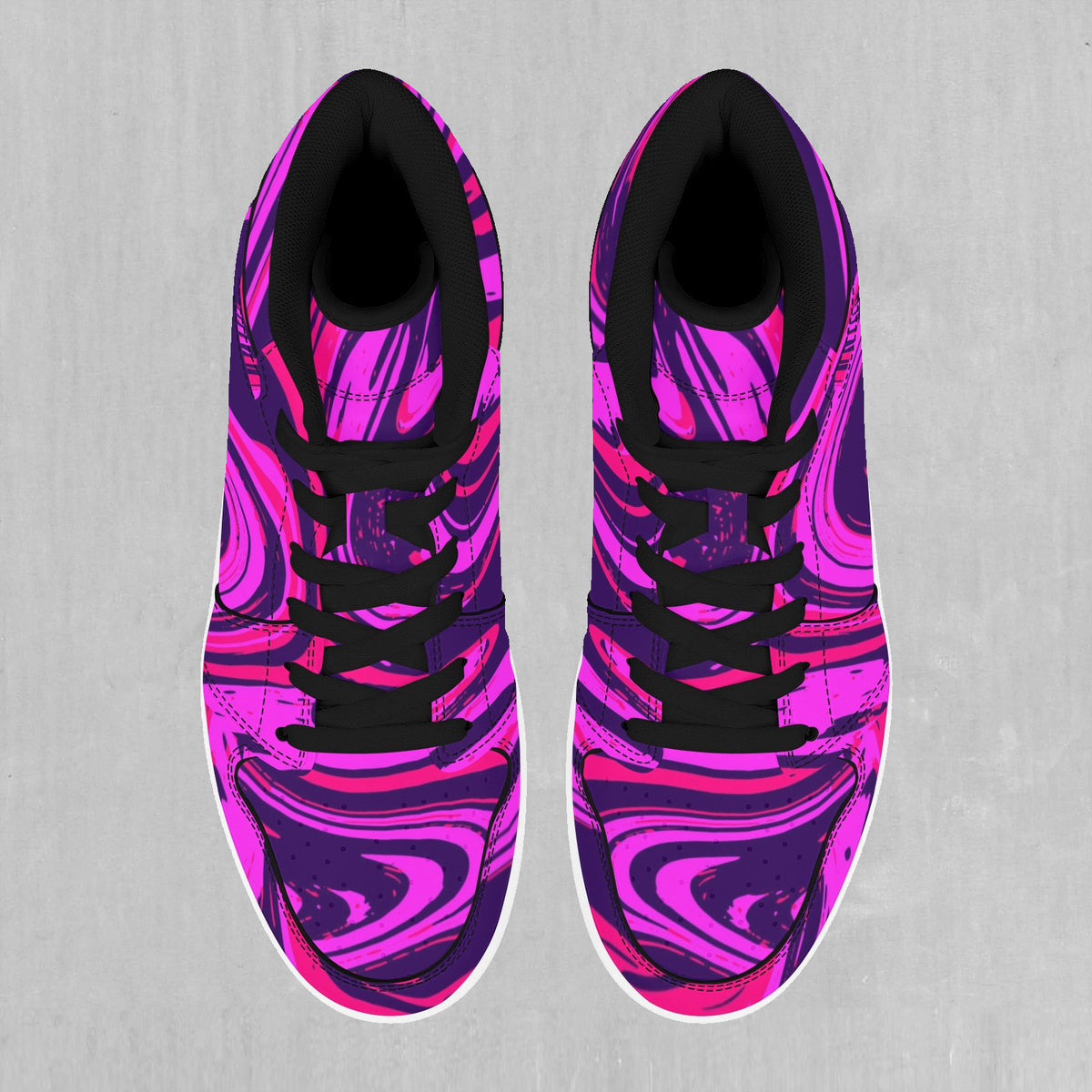 Candy Drip High Top Sneakers