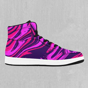 Candy Drip High Top Sneakers