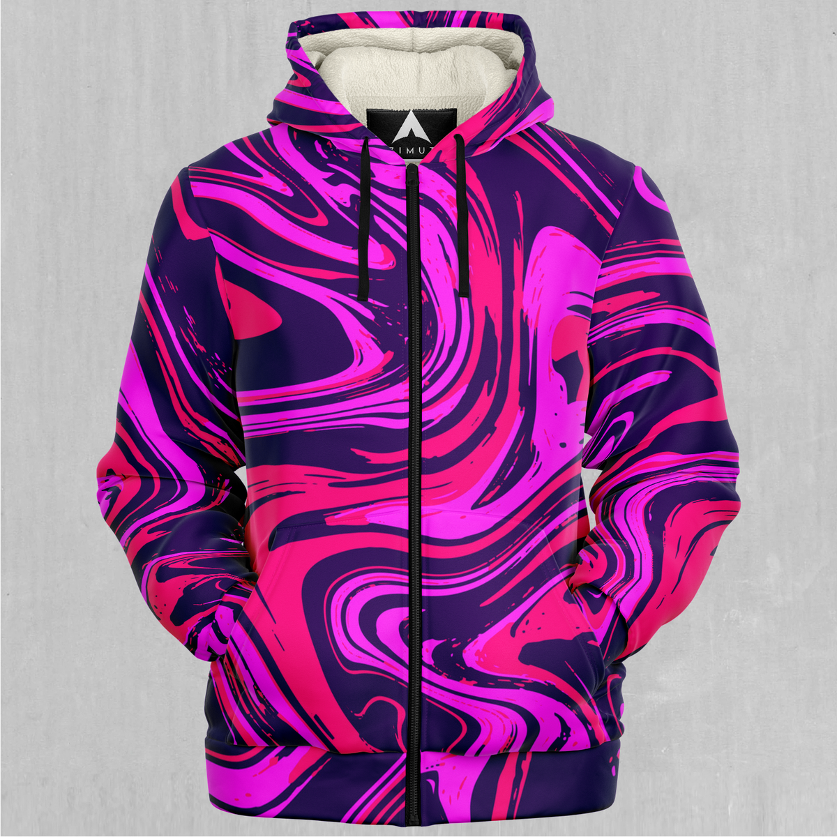 Candy Drip Sherpa Hoodie