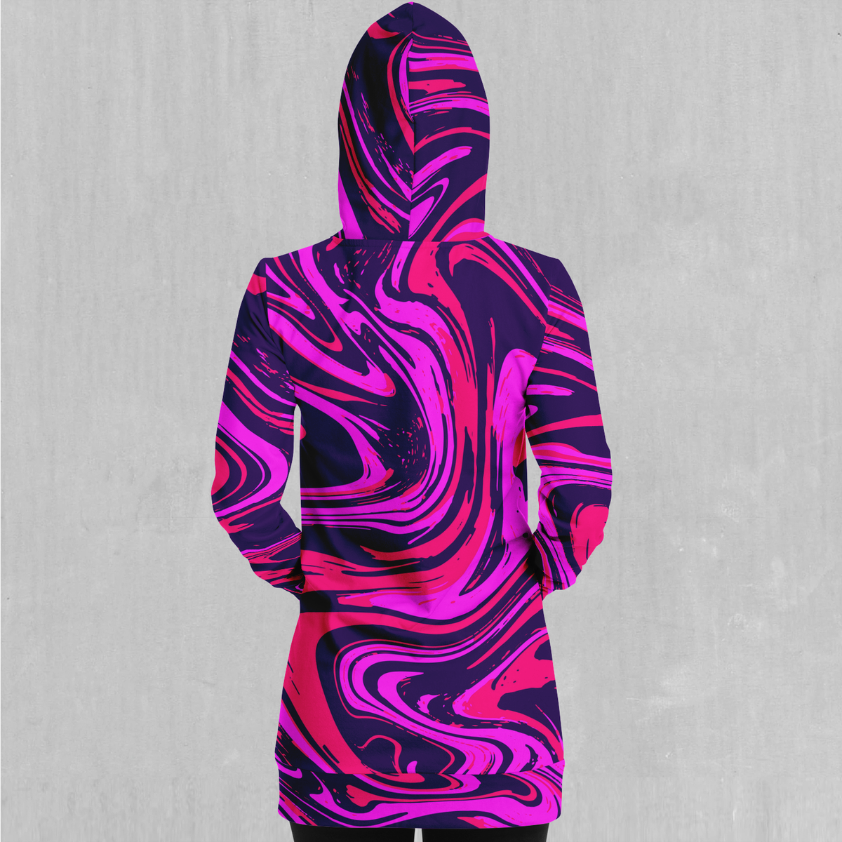 Candy Drip Hoodie Dress