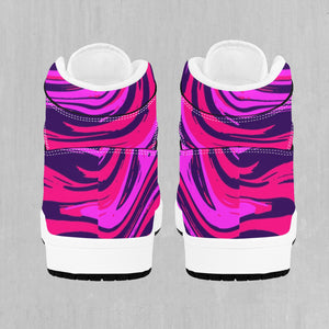 Candy Drip High Top Sneakers