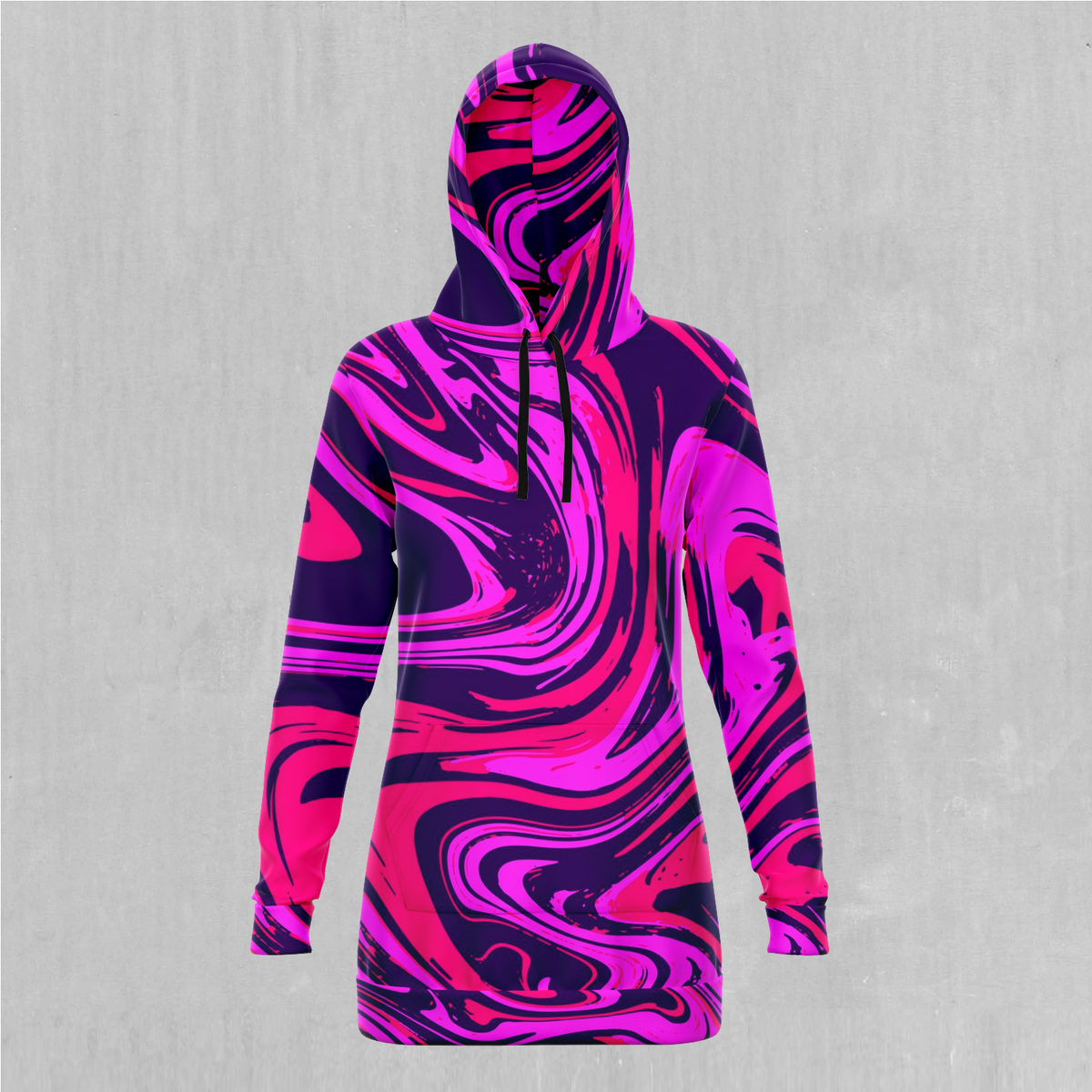Candy Drip Hoodie Dress