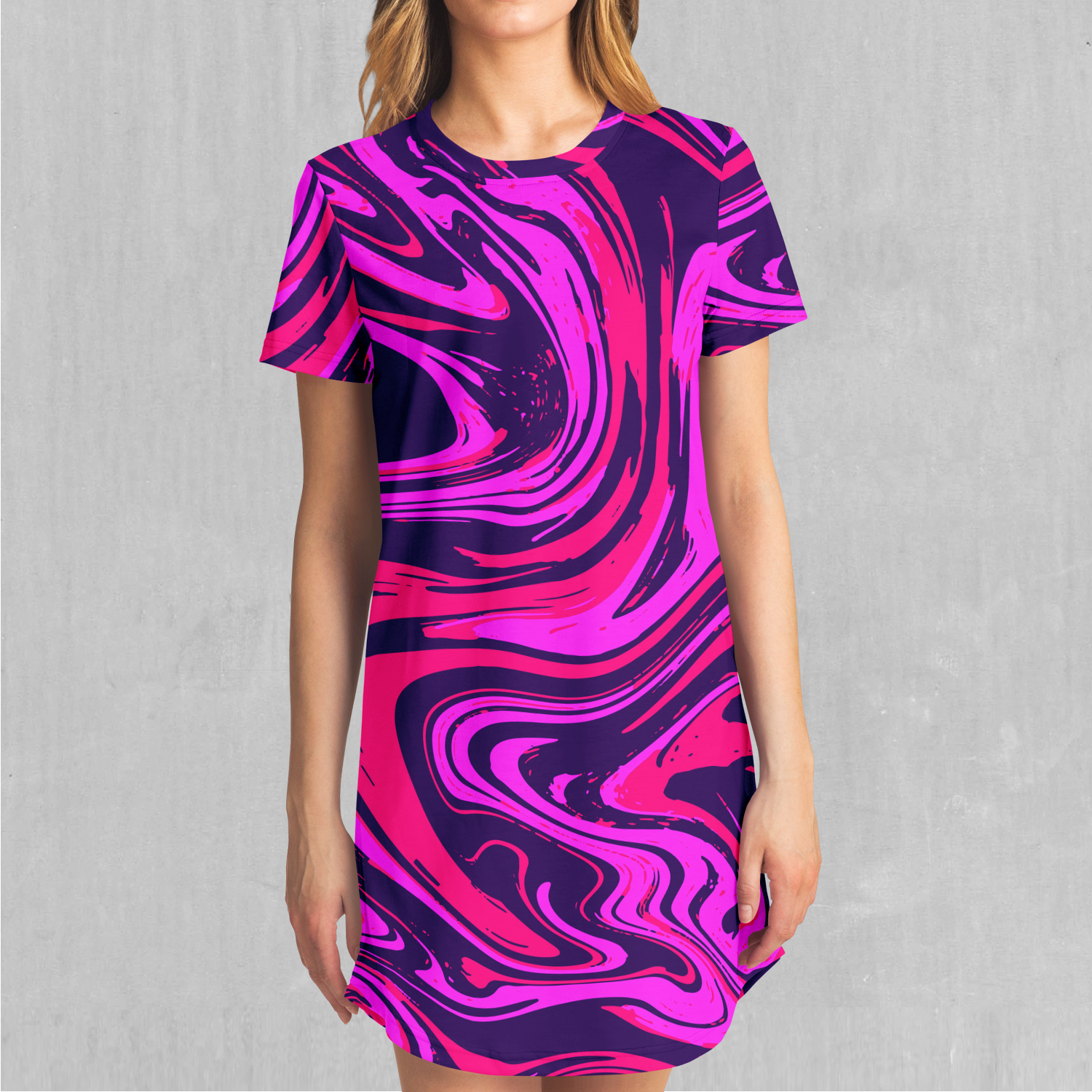 Candy Drip T-Shirt Dress