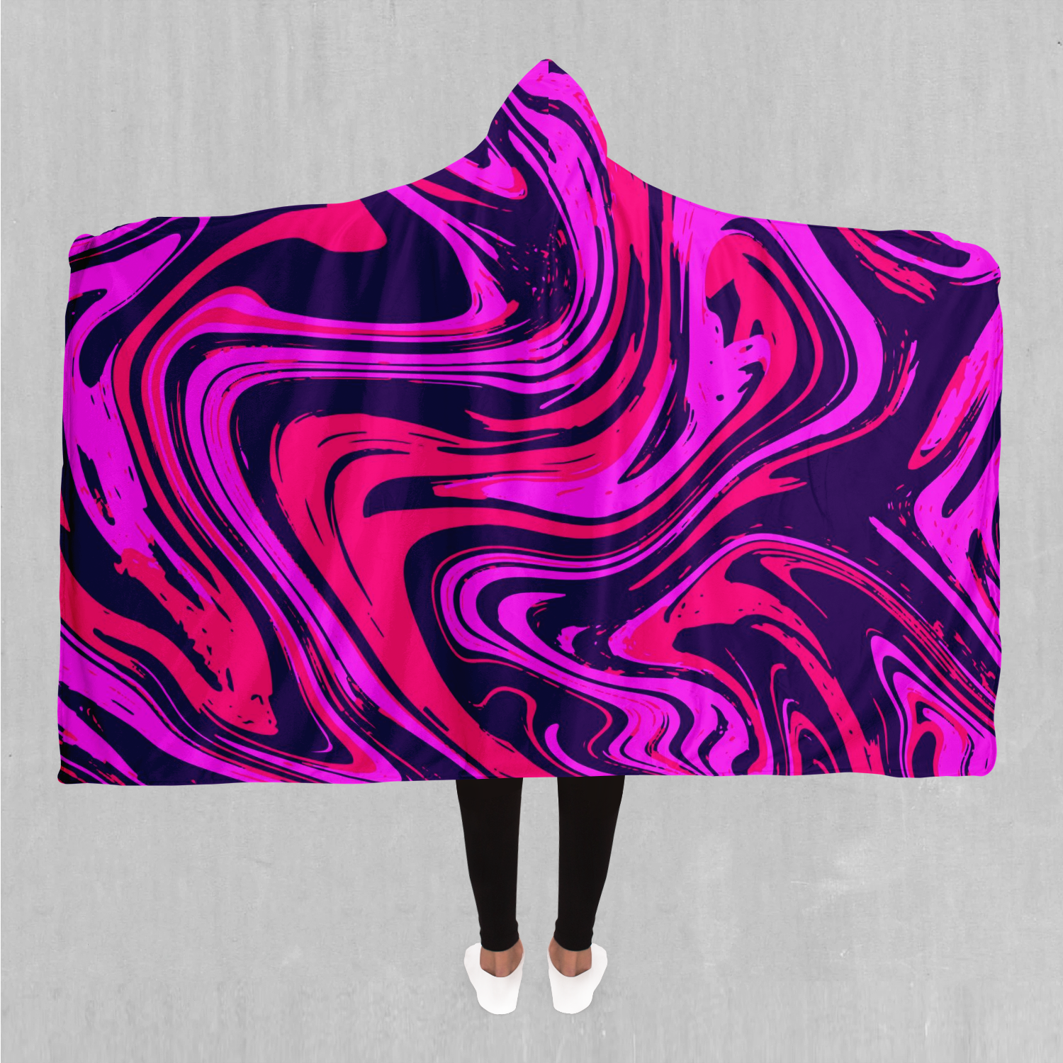 Candy Drip Hooded Blanket - Azimuth Clothing