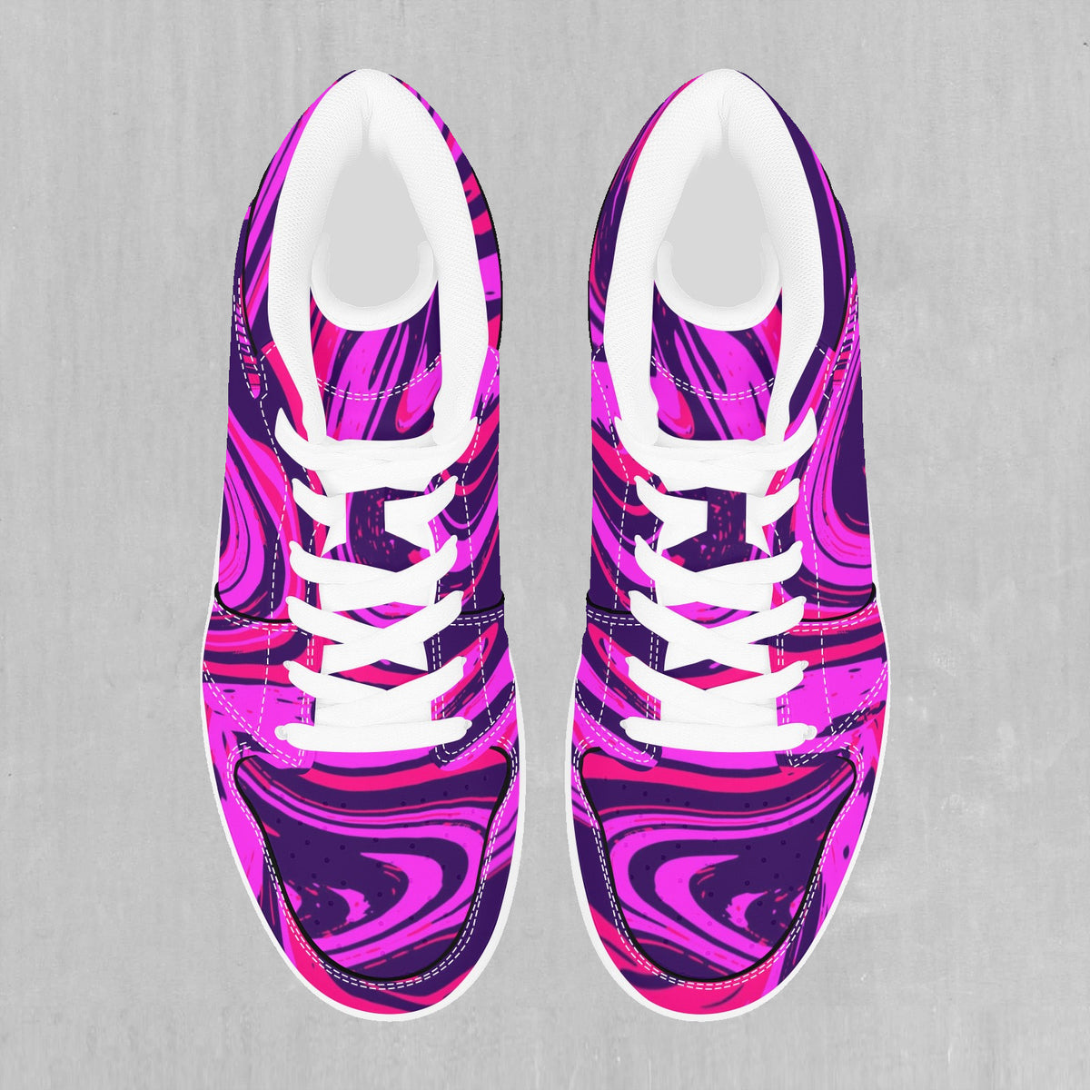 Candy Drip High Top Sneakers