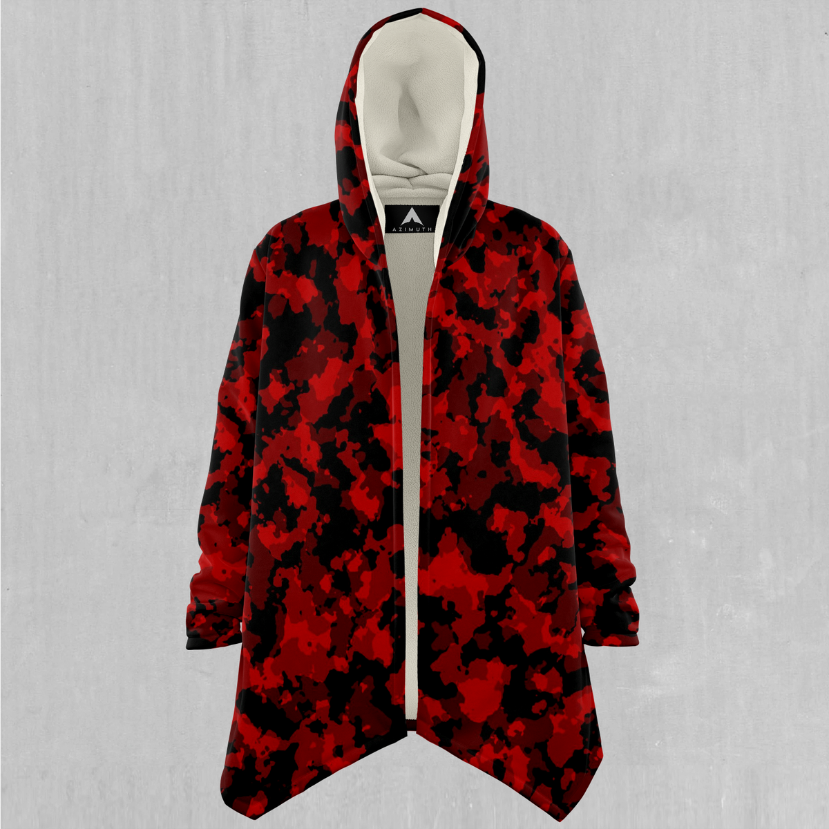 Cardinal Red Camo Cloak