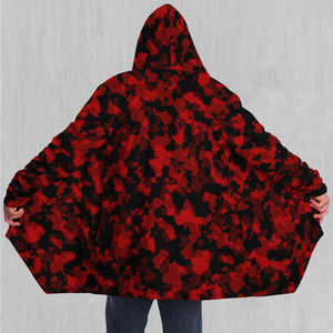 Cardinal Red Camo Cloak