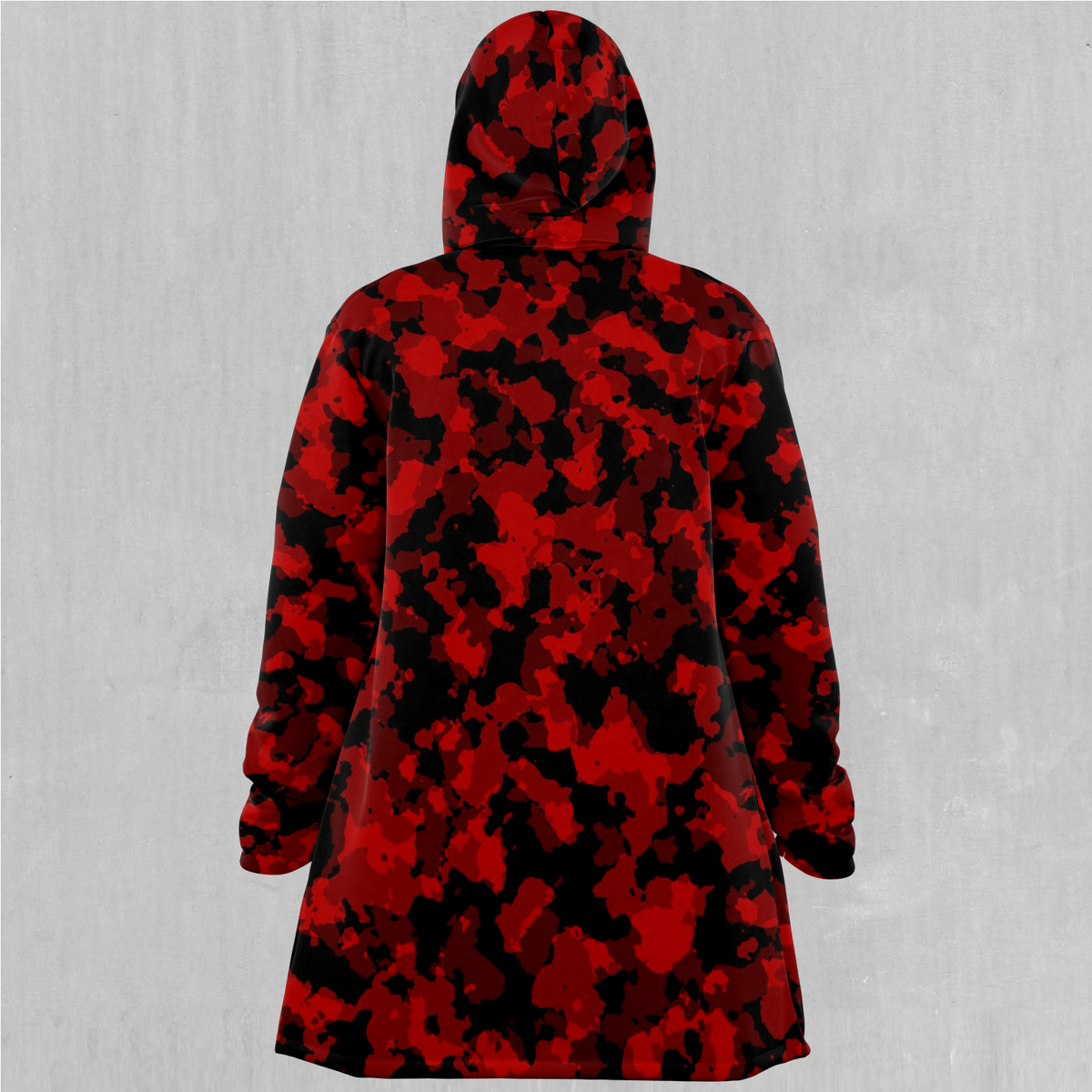 Cardinal Red Camo Cloak