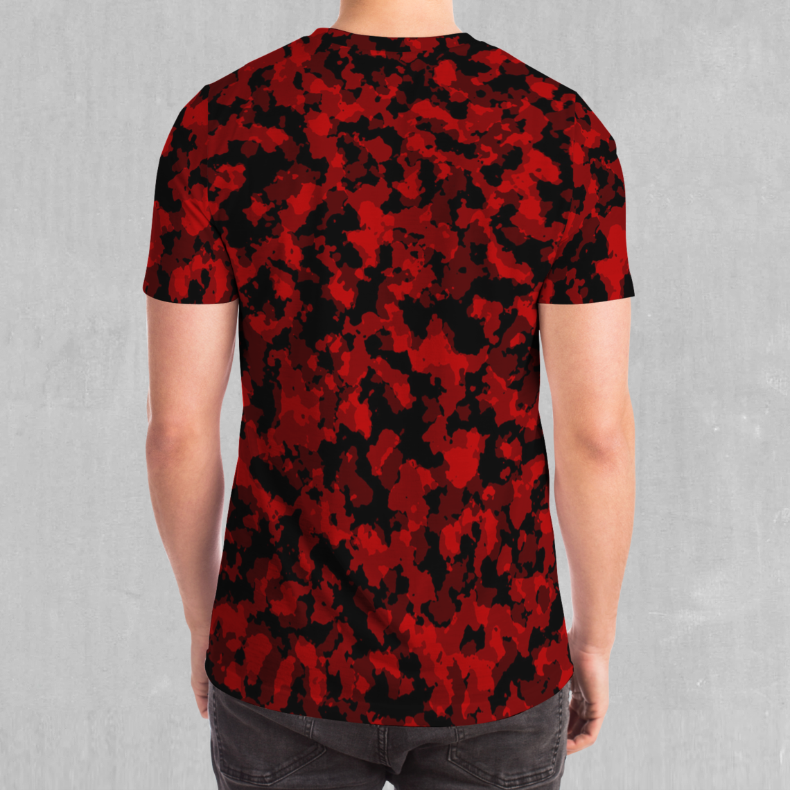Cardinal Red Camo Tee
