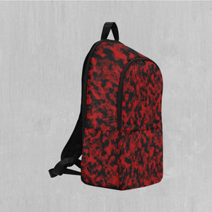 Cardinal Red Camo Adventure Backpack
