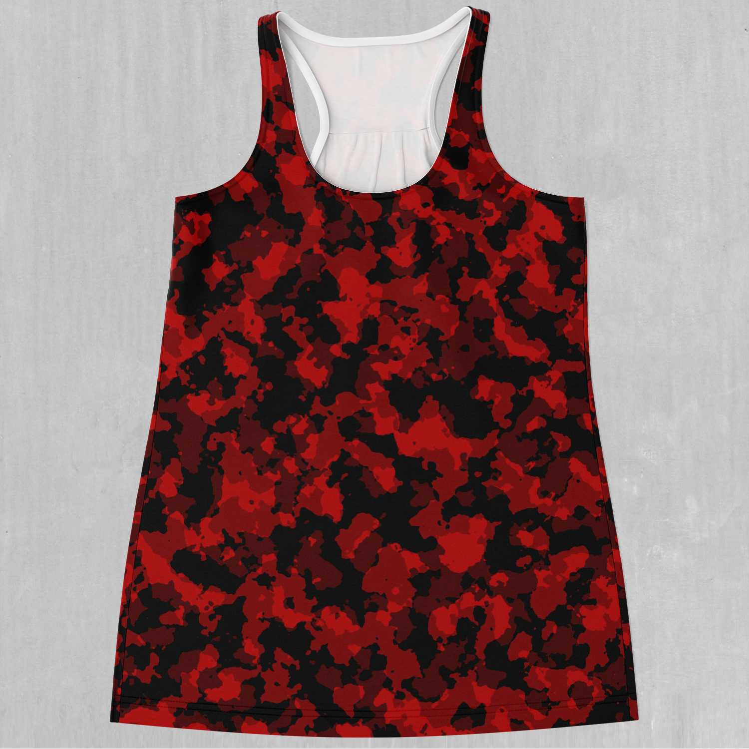 Cardinal Red Camo Women's Tank Top