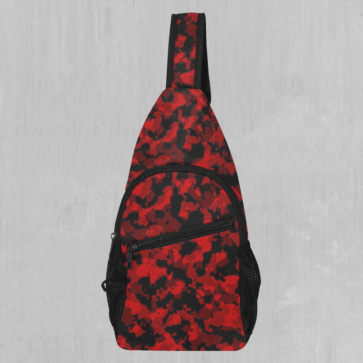 Cardinal Red Camo Sling Bag