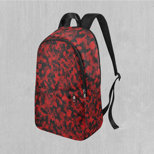 Cardinal Red Camo Adventure Backpack