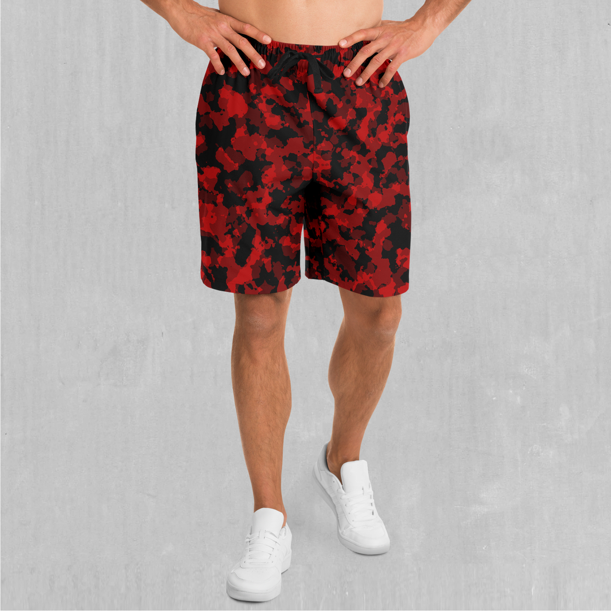Cardinal Red Camo Shorts