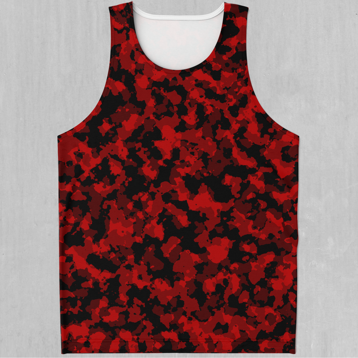 Cardinal Red Camo Men's Tank Top