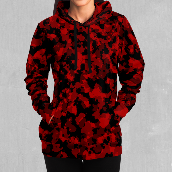 Red camouflage hoodie discount