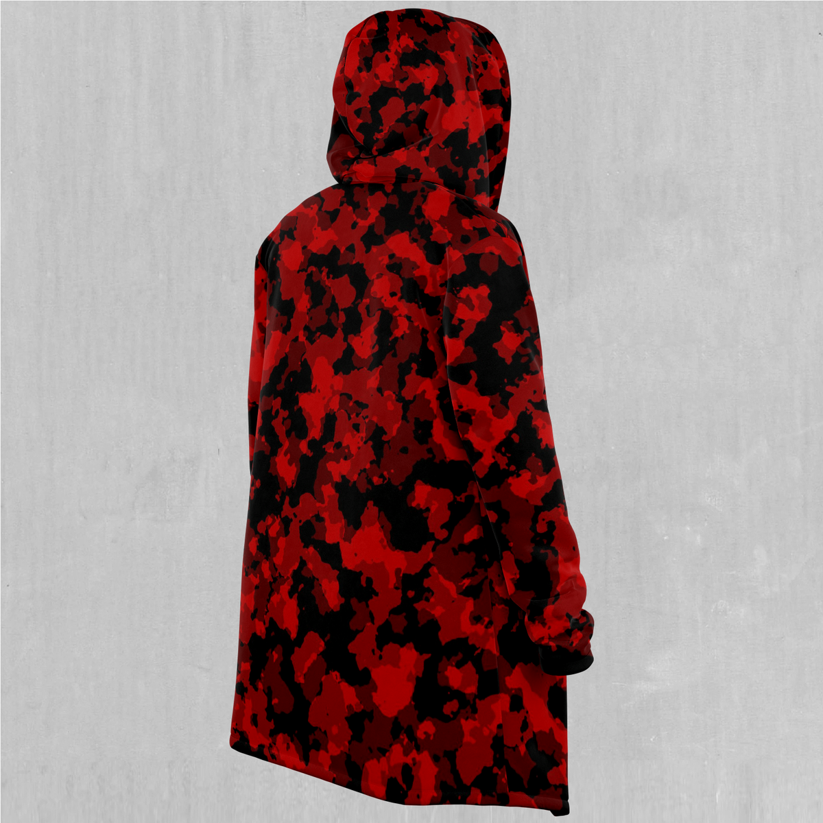 Cardinal Red Camo Cloak