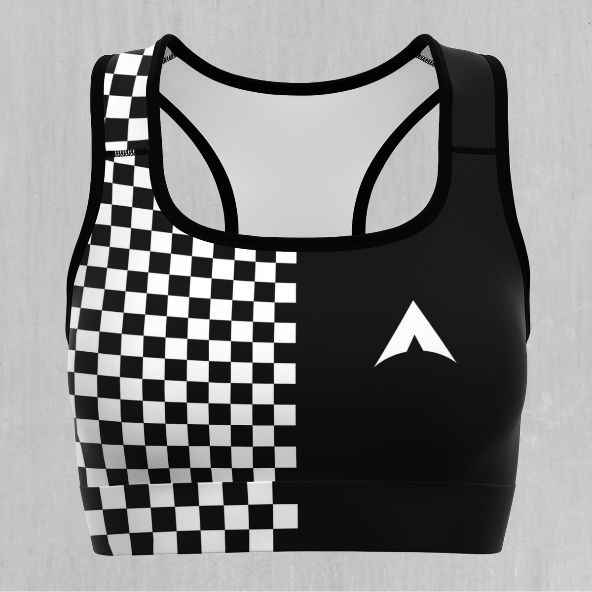 Checkerboard Sports Bra
