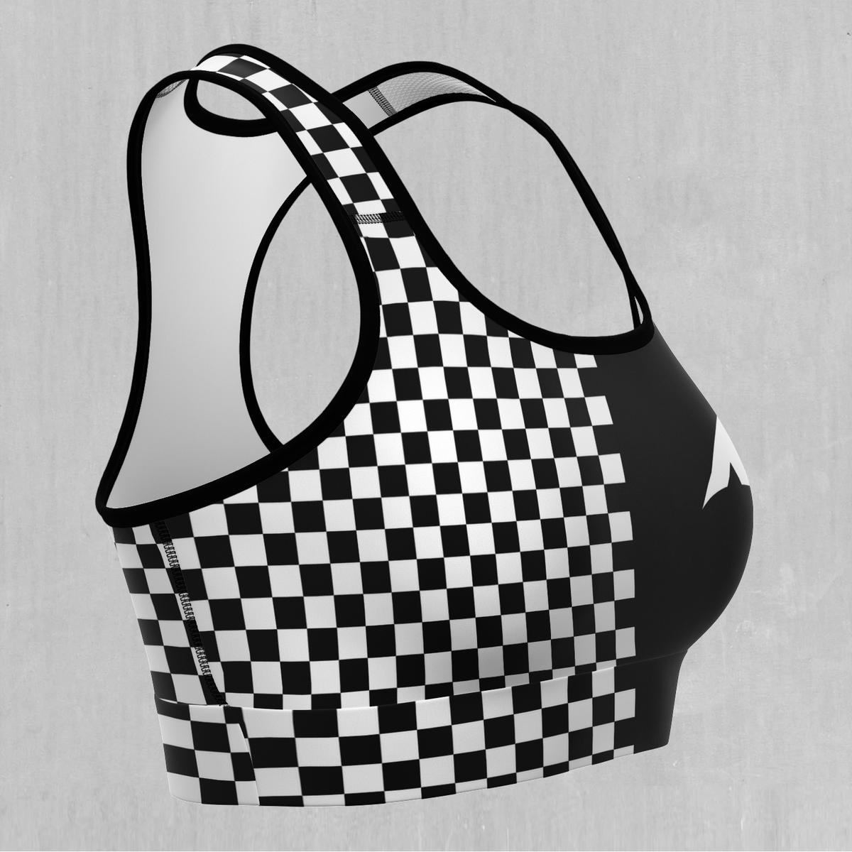 Checkerboard Sports Bra
