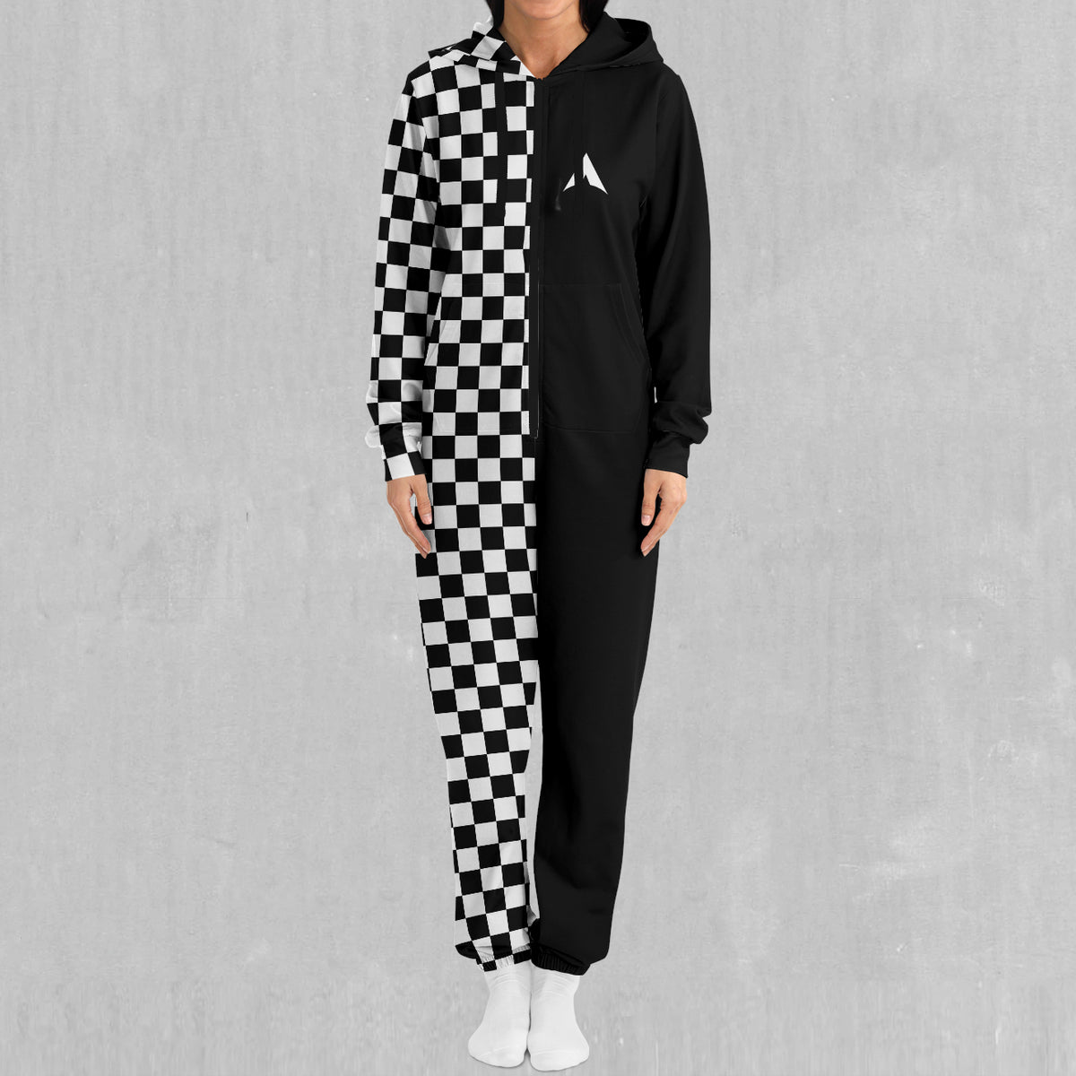 Checkerboard Jumpsuit