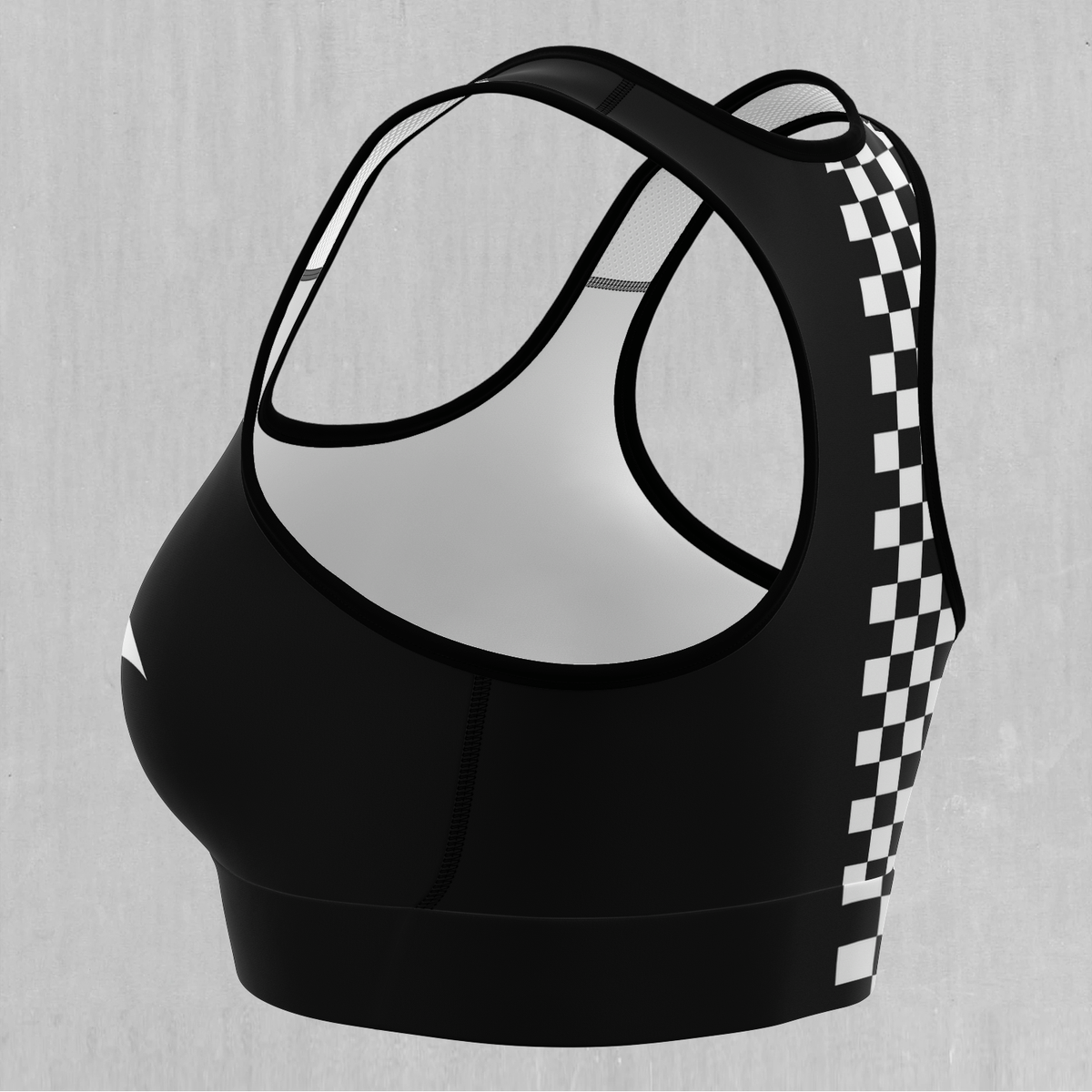 Checkerboard Sports Bra