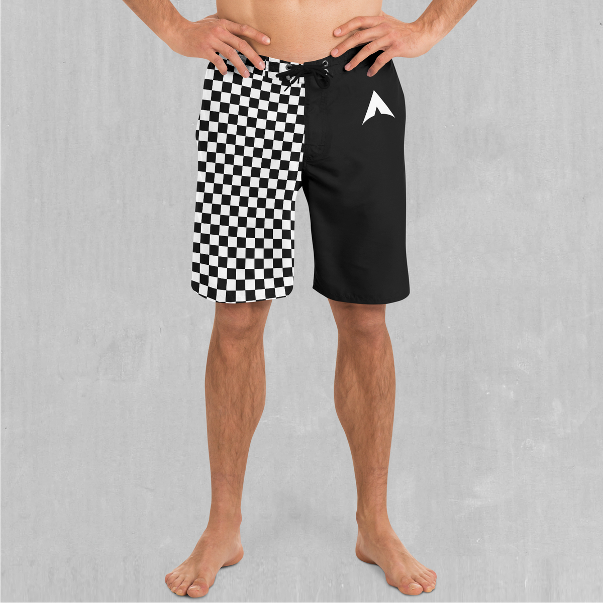 Checkerboard Board Shorts