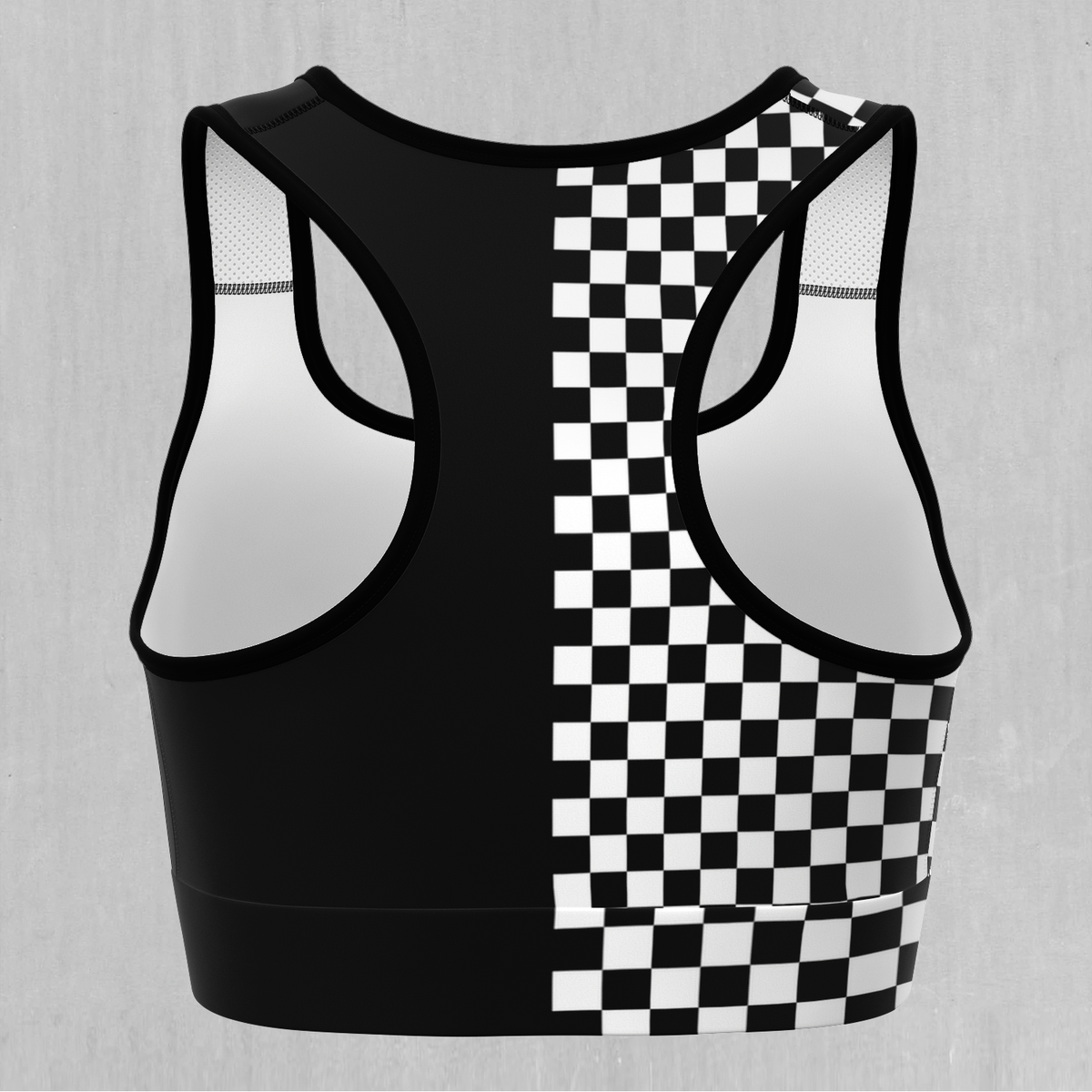 Checkerboard Sports Bra