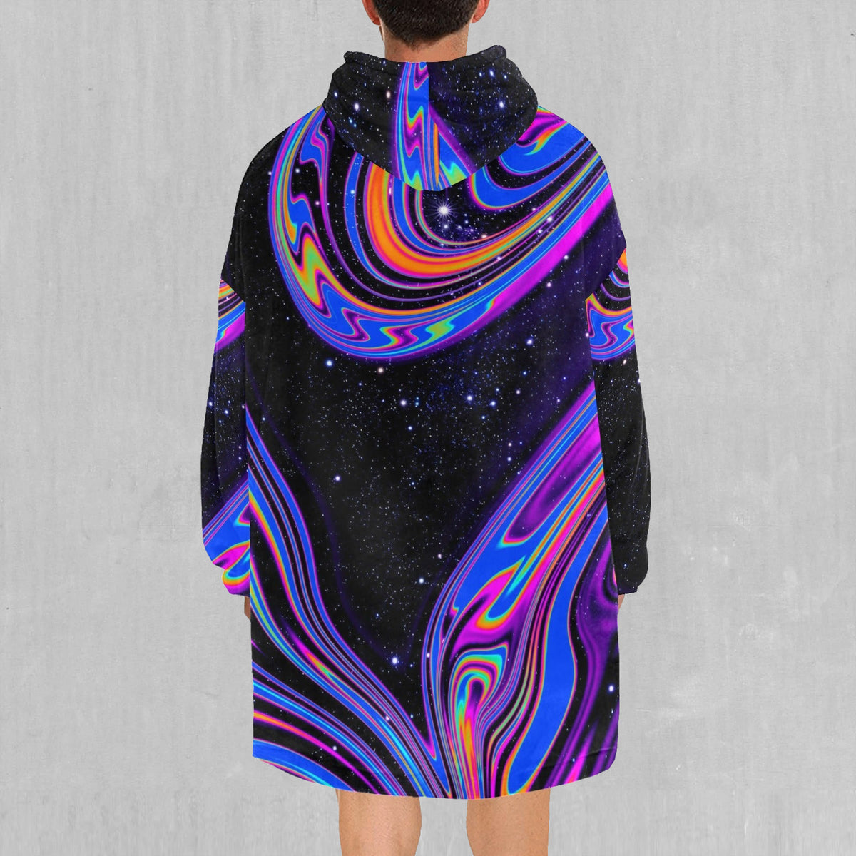 Chromatic Cosmos Blanket Hoodie