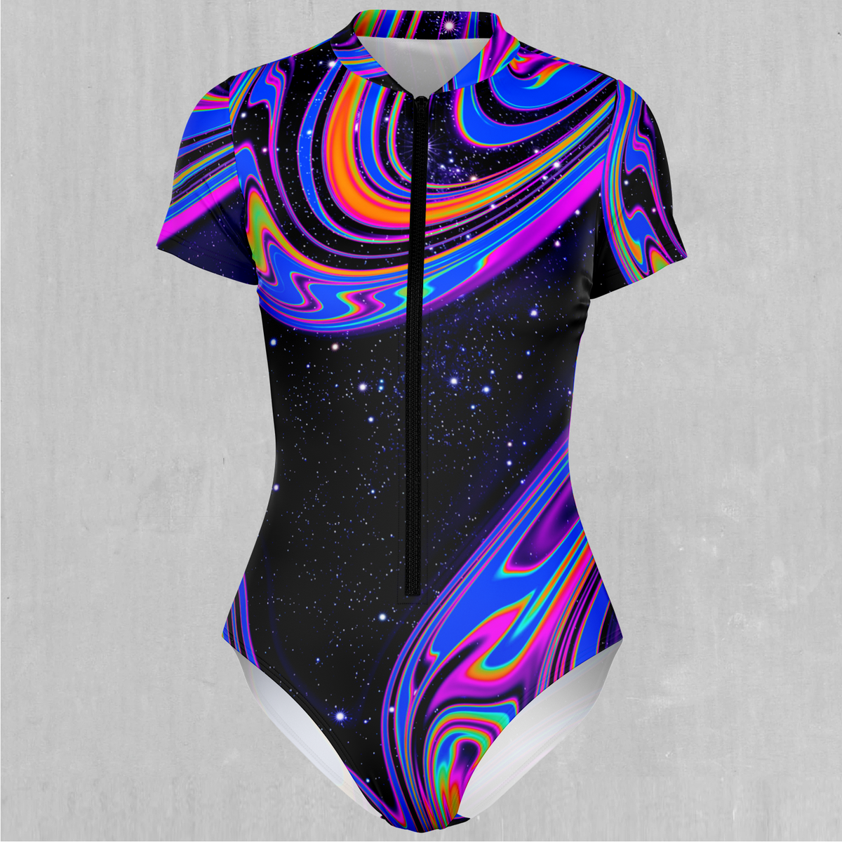 Chromatic Cosmos Short Sleeve Bodysuit