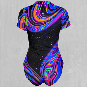 Chromatic Cosmos Short Sleeve Bodysuit