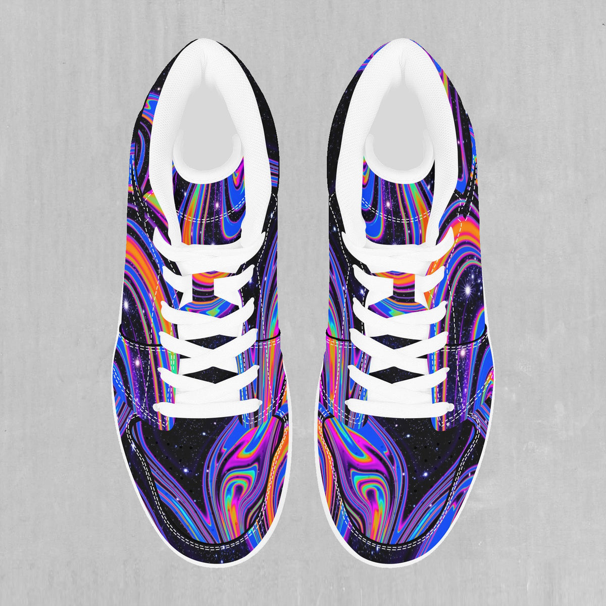 Chromatic Cosmos High Top Sneakers