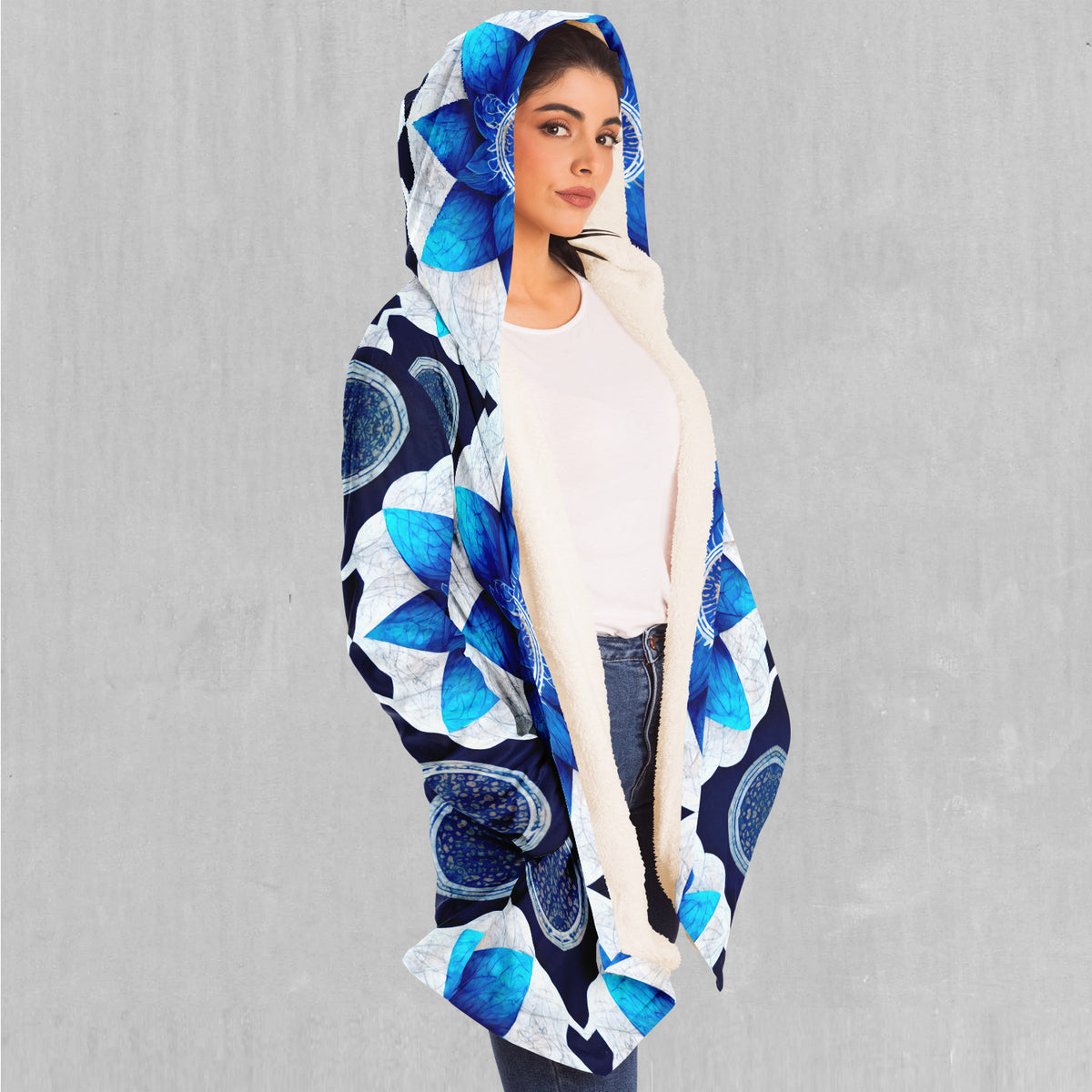 Delphinium Mandala Cloak