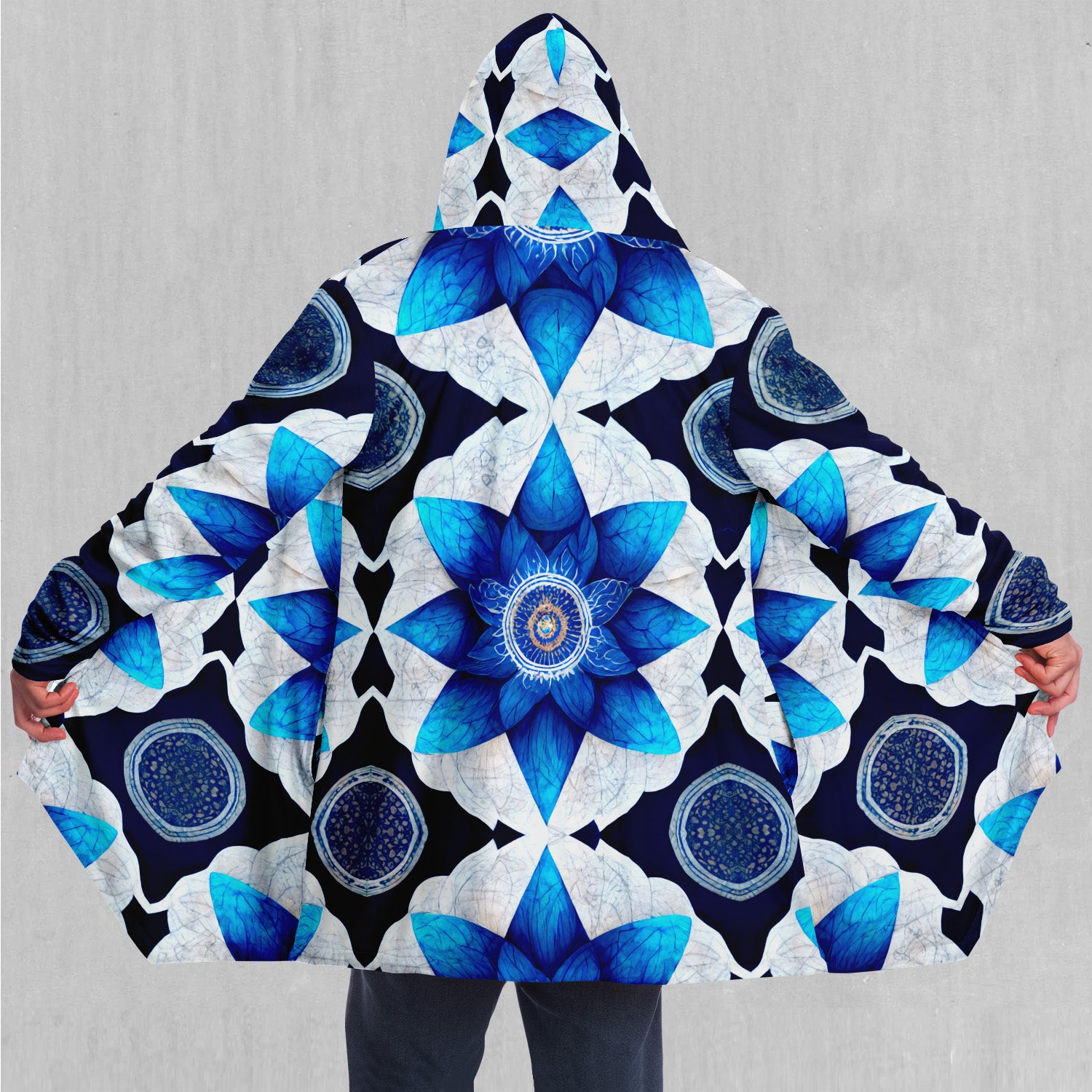 Delphinium Mandala Cloak