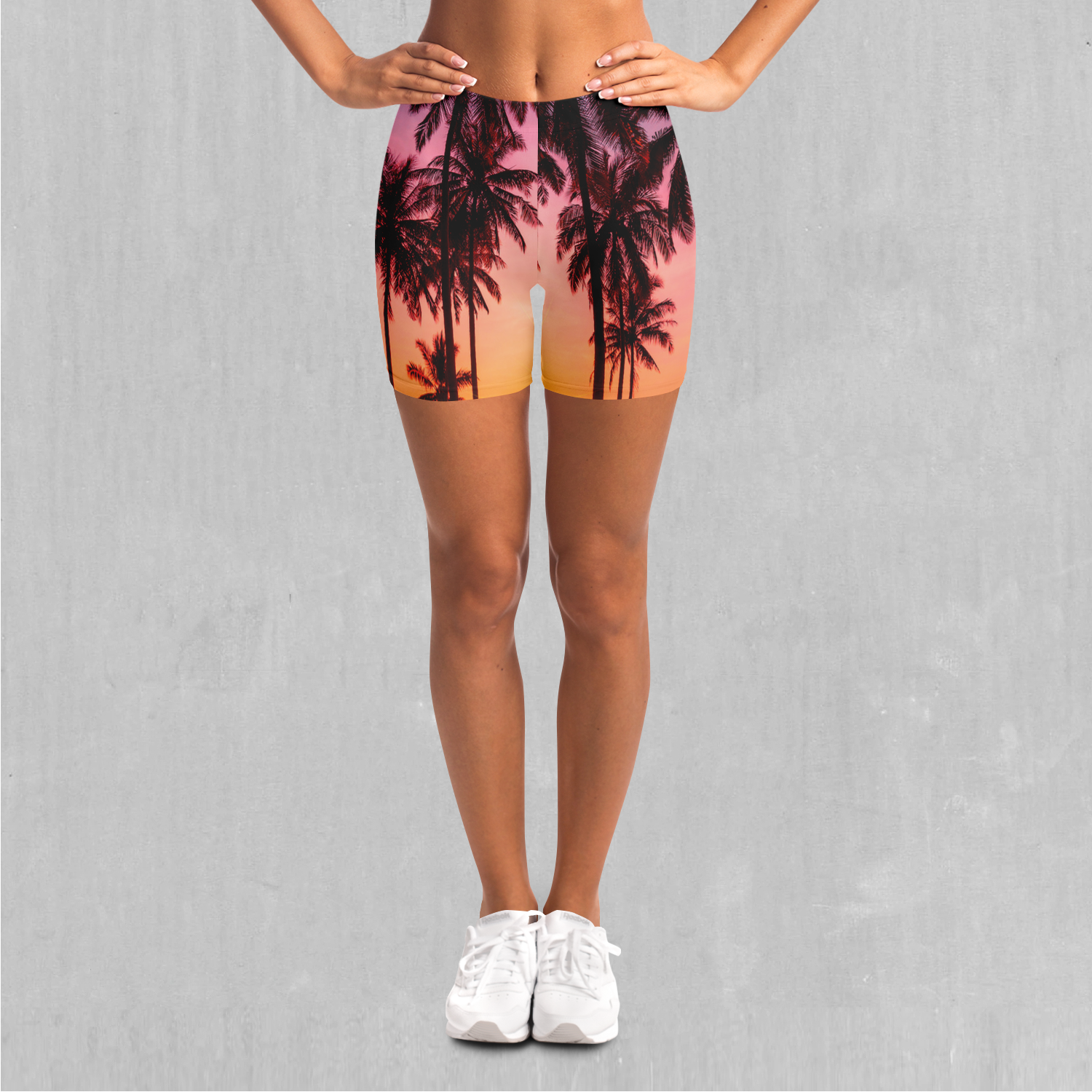 Coastal Dreams Yoga Shorts
