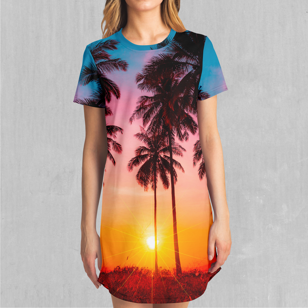 Coastal Dreams T-Shirt Dress