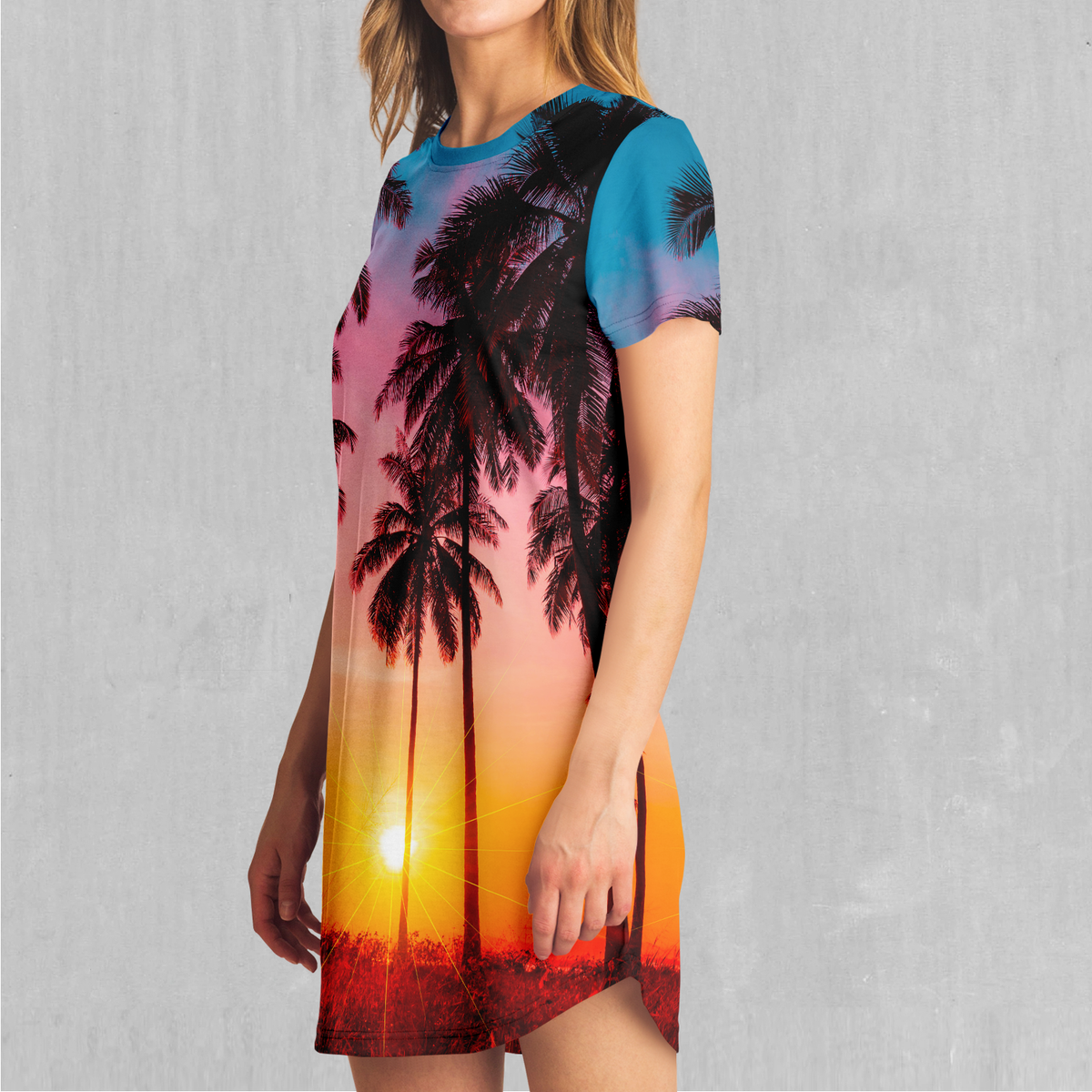 Coastal Dreams T-Shirt Dress