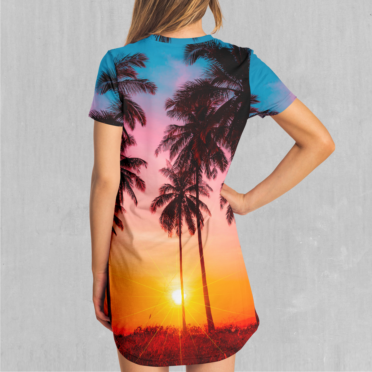 Coastal Dreams T-Shirt Dress