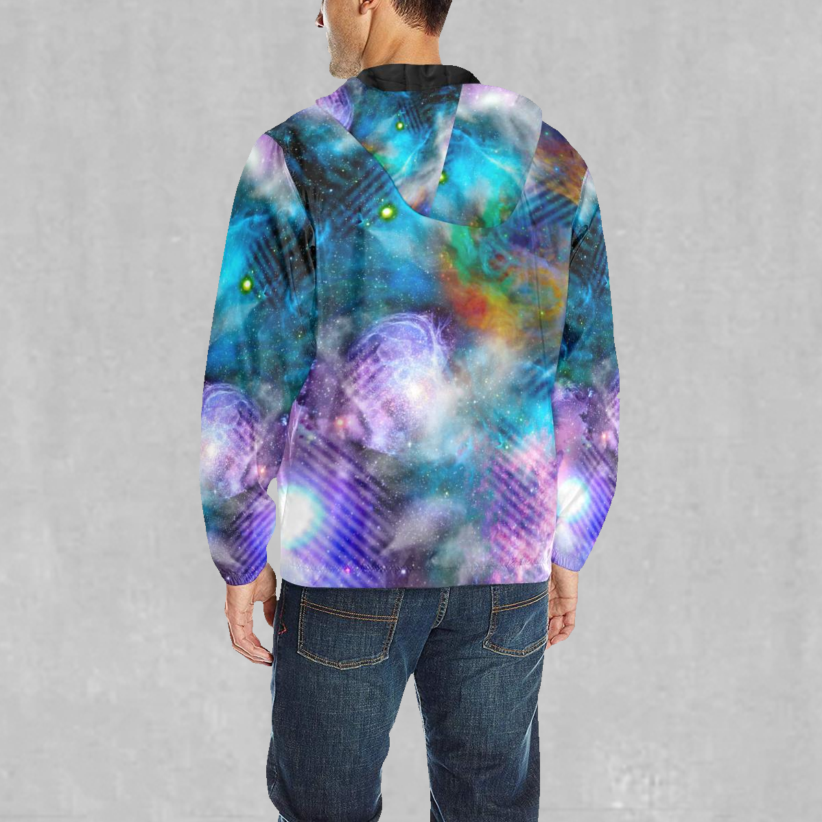 Cosmic Collision Windbreaker