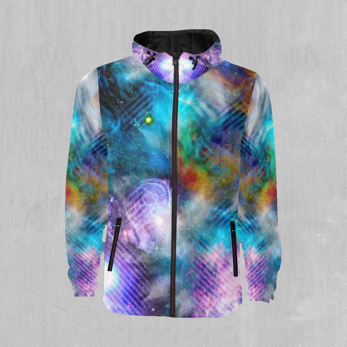Cosmic Collision Windbreaker